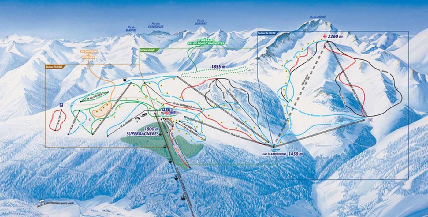 Appartement Tres Agreable Dans Belle Residence, Classe 3 Etoiles Par Le Comite Departementale Du Tourisme En Haute Garonne Bagneres-de-Luchon Luaran gambar