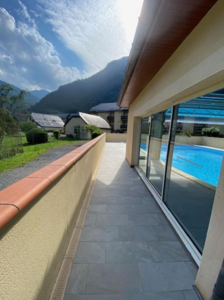 Appartement Tres Agreable Dans Belle Residence, Classe 3 Etoiles Par Le Comite Departementale Du Tourisme En Haute Garonne Bagneres-de-Luchon Luaran gambar